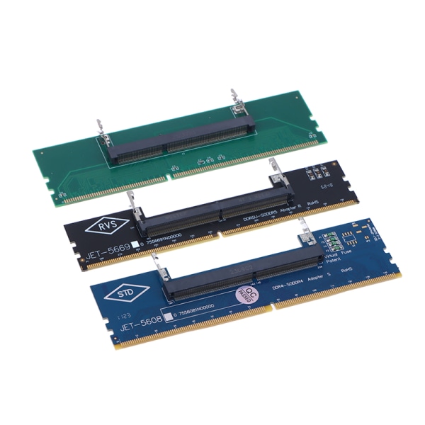 DDR3 DDR4 DDR5 kannettavan tietokoneen SO-DIMM-pöytäsovitin DDR4