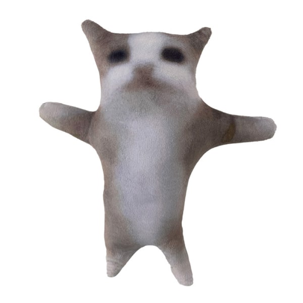 Banan Cat Happy Cat Plyschleksak Banana Cat Doll Toy B