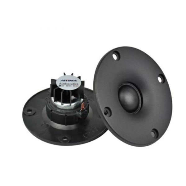 2kpl diskanttikaiutin 1" 6 ohm 30W kupoli silkkikalvo diskanttikaiutin Hifi onesize