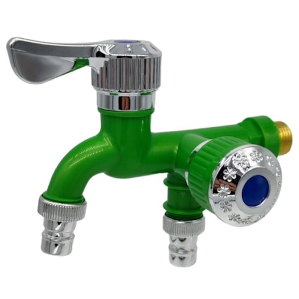 Dobbelt kontrol Dobbelt udløb Vandhane Universal Interface vandhane green