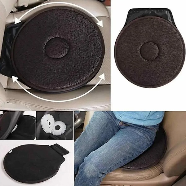 Swivel Cushion 360 Grader Roterande Bilstol Sittdyna A1