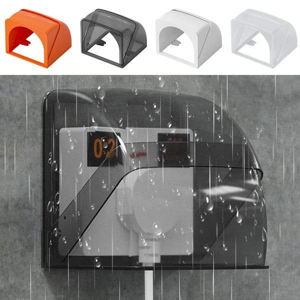 Badrumsuttag Vattentät Box Switch Cover White