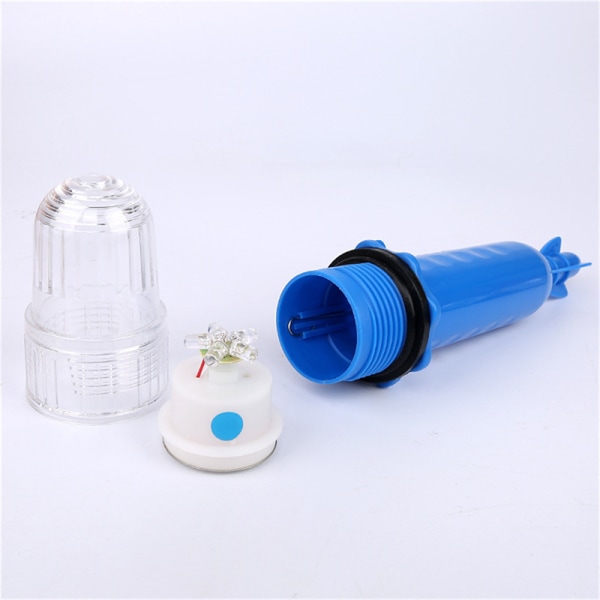 Fiskenet Signal Lys Tiltræk Fiskenet Lampe Float Light Blue