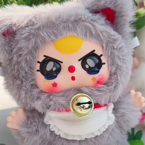 Baby Three Billionaire Lucky Cat Series Blind Box Legetøj Mystery 1pc random