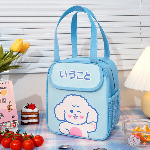 e Cartoon Lunch Box Bag Oxford Cloth Waterproof Bag A2 21*13*24