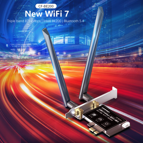 Wifi7 Dual-Frequency Gigabit Sisäänrakennettu langaton verkkokortti Wifi 7