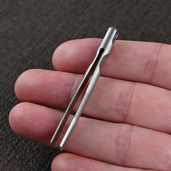 Mini Titanium Pincet Lille TC4 Titanium Legering Clip