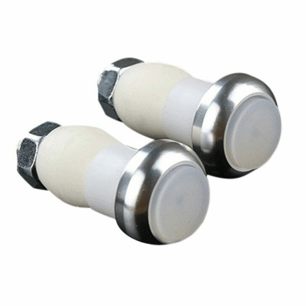 1 par Cykelcykel Blinklys Håndtag End Plug LED Black