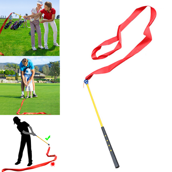 1st Golf Practitioner Färgglada Ribbon Swing Stick Training
