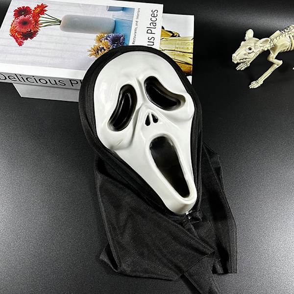 Halloween-muovi naamio Muumio naamio Pukeutuminen A11