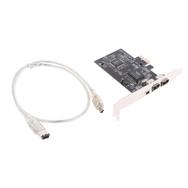 PCIe Firewire-kort for 10 Black Onesize