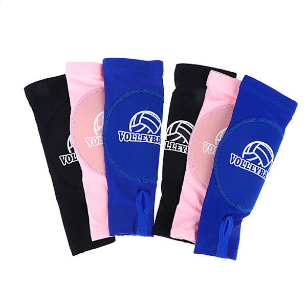 1 par armdeksler Gjenbrukbare armbeskyttelseshylser for volleyball Black