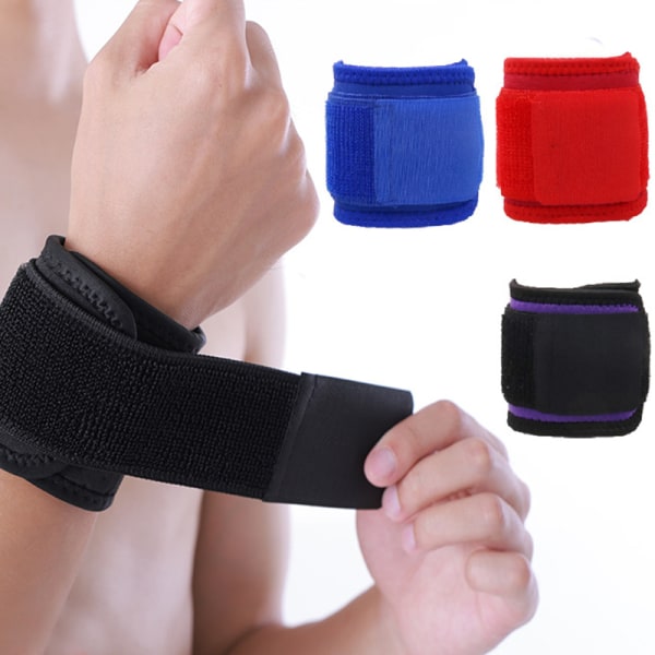 1st Gym Bandage Hand handledsremmar Sports Wraps Handledsstöd 1pcs black