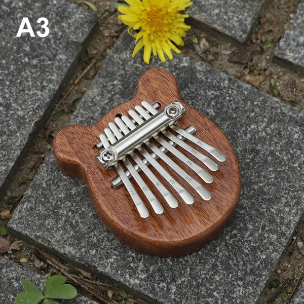 8 Key Kalimba Thumb Piano Gift For Kids Begynnermusikk A3