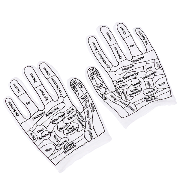 1Set Gloves Hand Reflexology Akupisteakupainantatyökalut