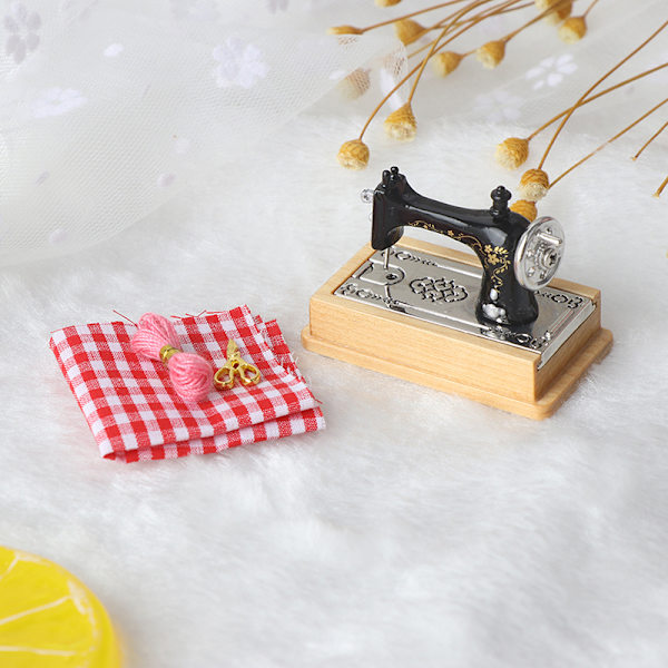 1/12 Dukkehus Miniature Syning hine legetøj