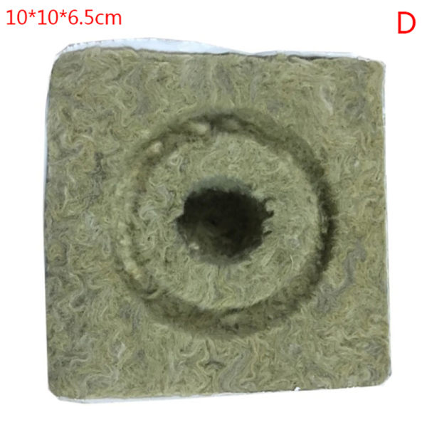 Kivivillakuutiot Hengittävä hydroponinen kasvu Kivivillakuutiot maaperä as the picutre D 10*10*6.5cm