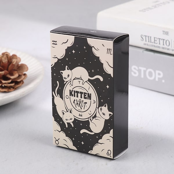 Kitten Tarot Prophecy Divination Oracle Deck Family Party Board
