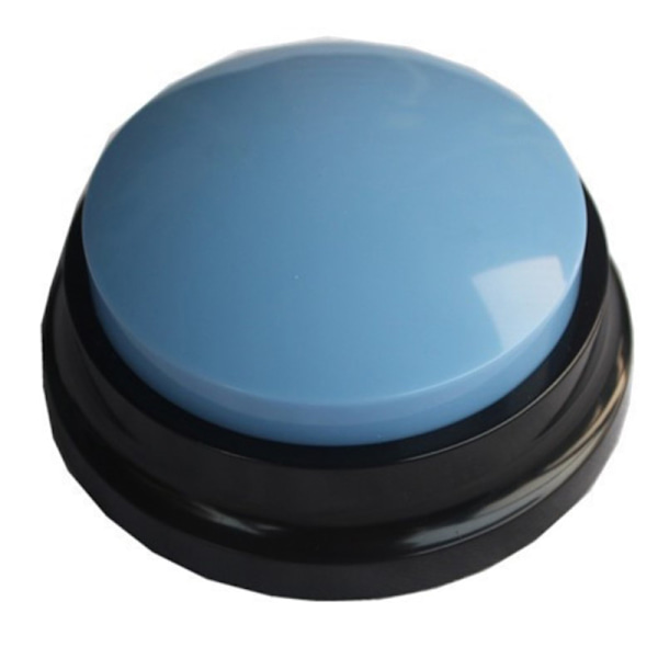 1 PC tallennettava puhuva painike lasten interaktiivinen lelufonografi Blue
