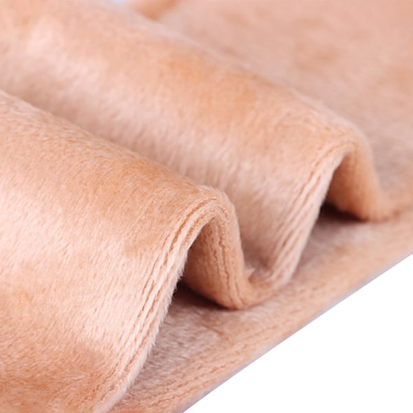 1 Pari Talvisia Lämpimiä Sukkia Paksu Fleece Puolipitkät Lattiasukat Black
