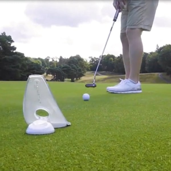 Trycksättning Golftränarhjälp Golfsimulator Golfträning White