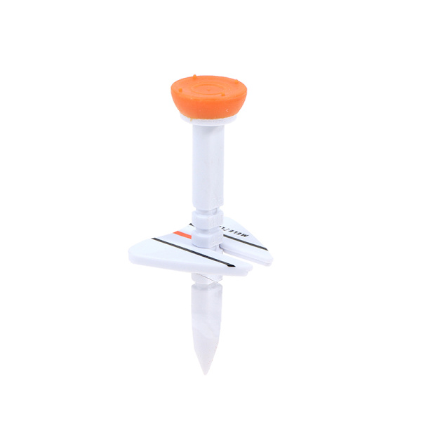 Dobbelt Golf Tee Step Down Golfbold Holder Tee Orange