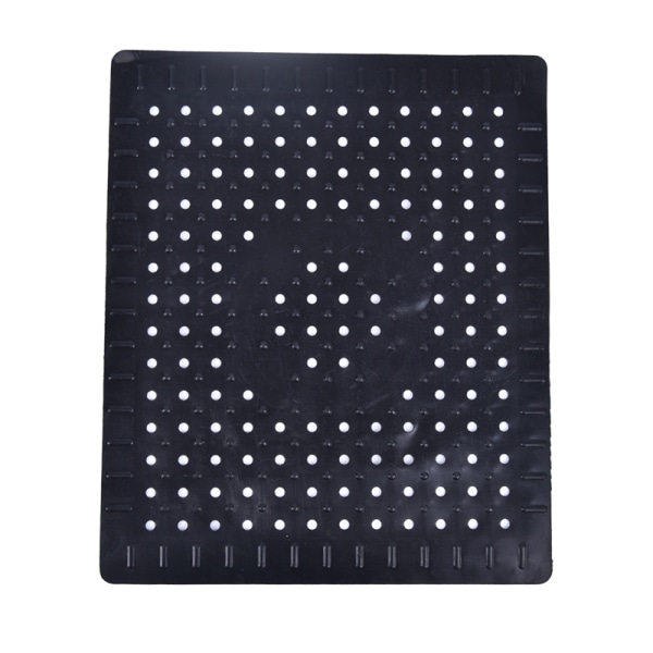Sink Mat Kumi Astian Mat Drainer Liukumaton Sink Protector Liner Square black