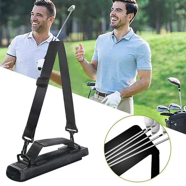 Nylon Golf Club Bärväska Bär Driving Range Resväska Black