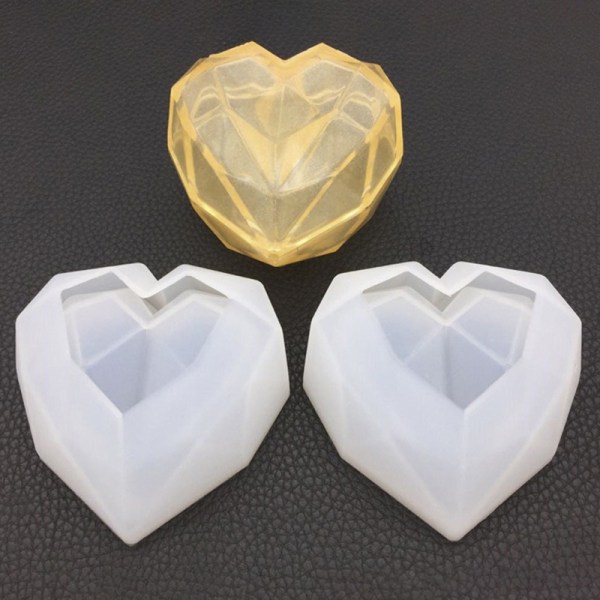 2kpl/ set Heart Design Box Mold Korulaatikon mold
