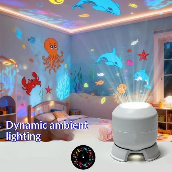 LED-valtameriprojektorivalo White