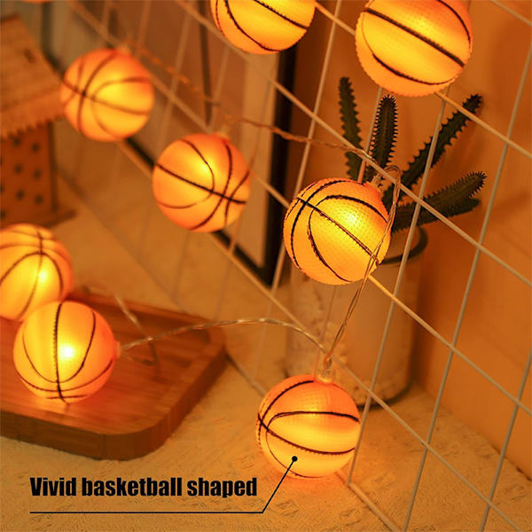 Basketball Decor String Lights