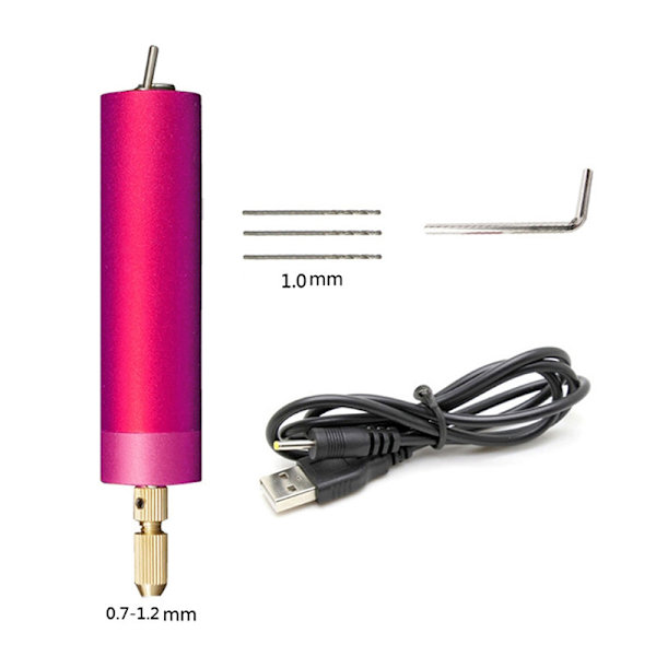 DIY Micro Electric bärbar handhållen set i aluminium