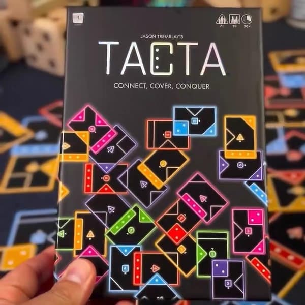 1 Set TACTA Brädspel 2-6 Spelare Snabbt Kortspel Roligt S one size