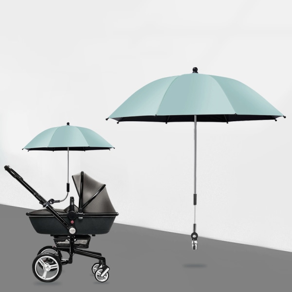 Universal barnevogn sammenleggbar paraply UV-beskyttelse Blue 139b | Blue |  Fyndiq