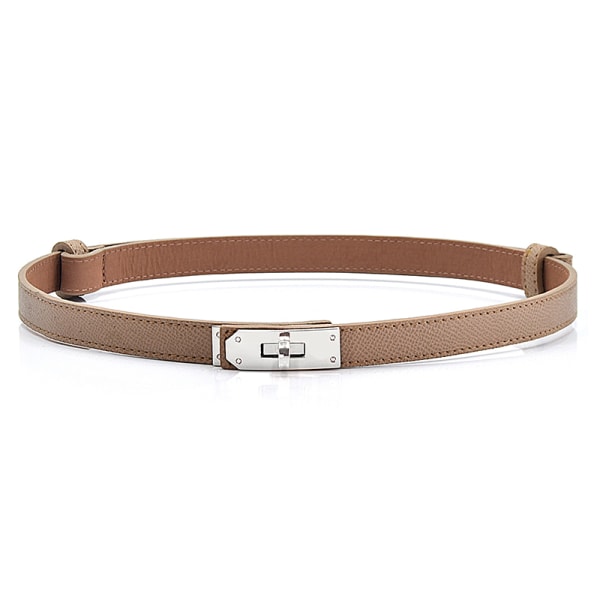 Lakkskinnbelte for kvinner Fine belter Golden Lock A7