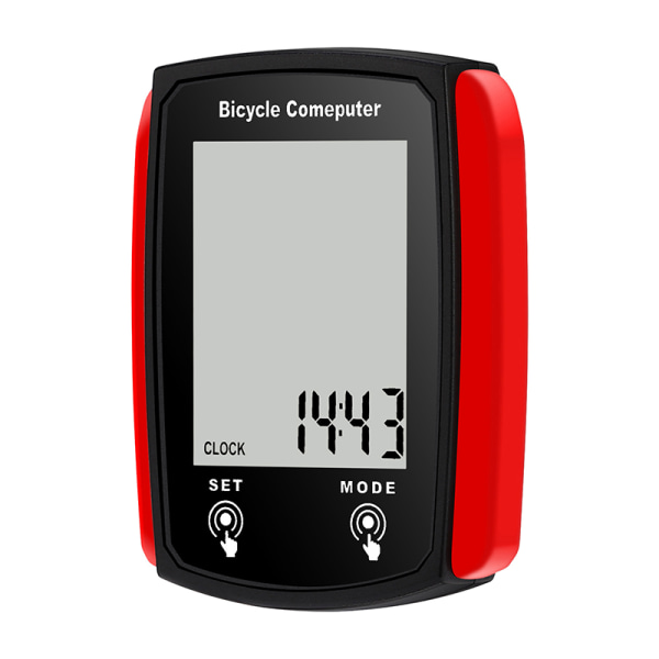 Kabelført Speedometer til Cykel LCD Speed ​​Kilometertæller