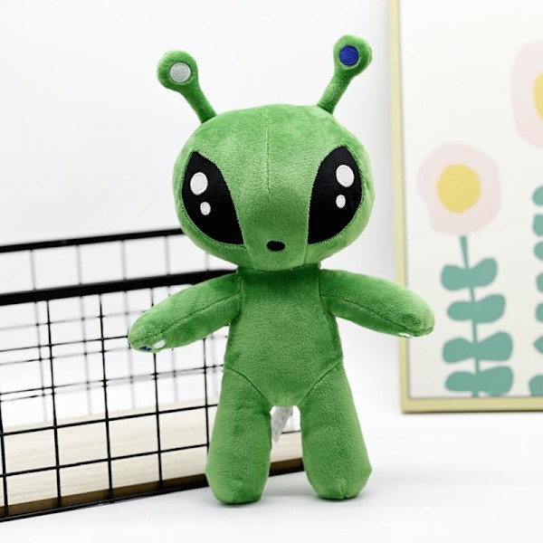 Vihreä avaruusolento pehmolelu avaruusolento pehmonukke e Alien täytetty An one size