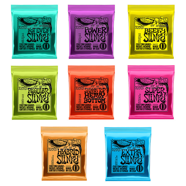 Electric Guitar Strings Soita oikeat kielet 2220