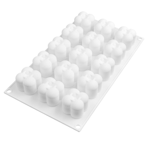 1 stk 15 Cavity Magic Cube Kakeform Silikon Fondant Dessert Pas