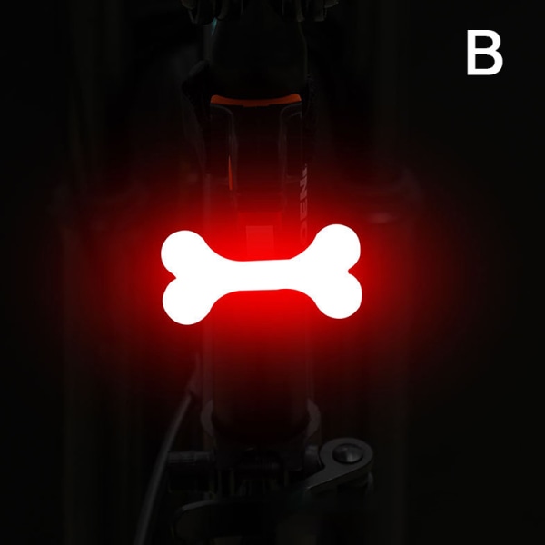 Cykelbaglygte Multi Lighting Modes Led Cykellys B