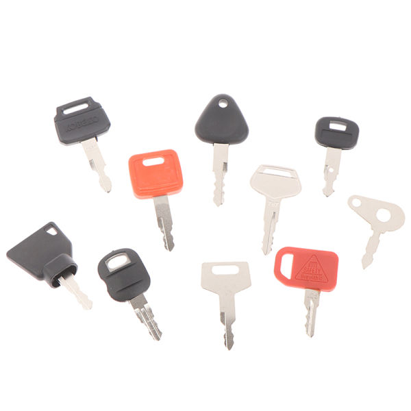 10 nyckel hinery Master key Set hinery Digger