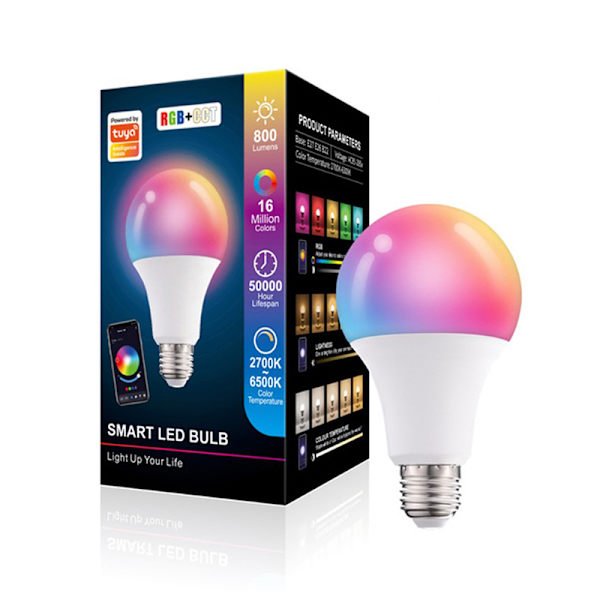 15W Blue-tooth Control Smart pære White onesize
