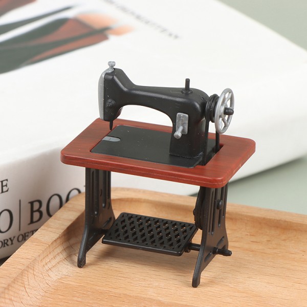 1:12 Dukkehus Miniature Syning hine Model Dukke Møbeldekor Red