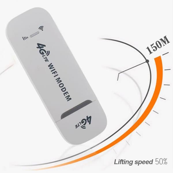 4G LTE trådlös USB dongel Mobilt bredband 150 Mbps Modem Stick black