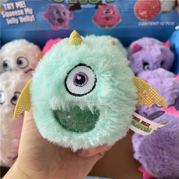 Sarjakuva ja Animal Pehmo Grape Ball Stressitorjuntalelu Purple