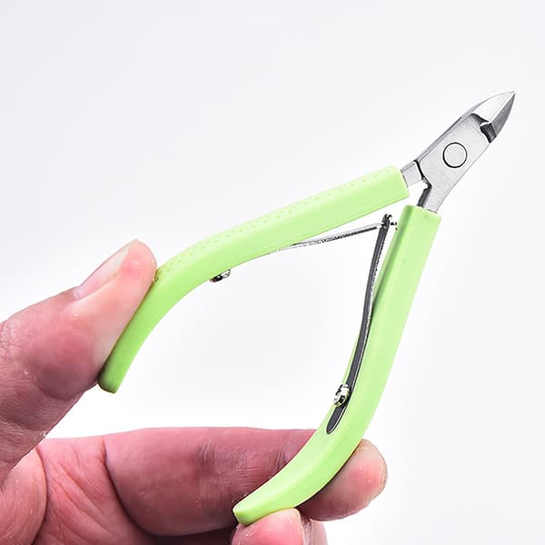 Rustfri icle Nipper Nail Art ter Clipper Manikyr ter Black