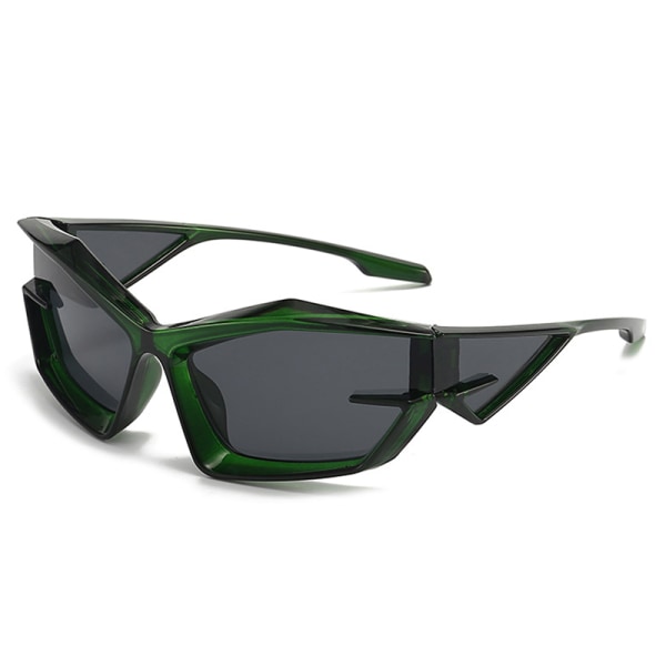 forskellige Forræderi harpun Y2K Solbriller Mode Cat Eye Uregelmæssige briller Sølv spejl A9 ec67 | A9 |  Fyndiq