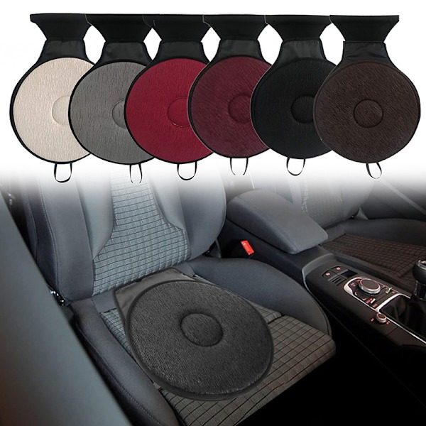 Swivel Cushion 360 Grader Roterande Bilstol Sittdyna A1