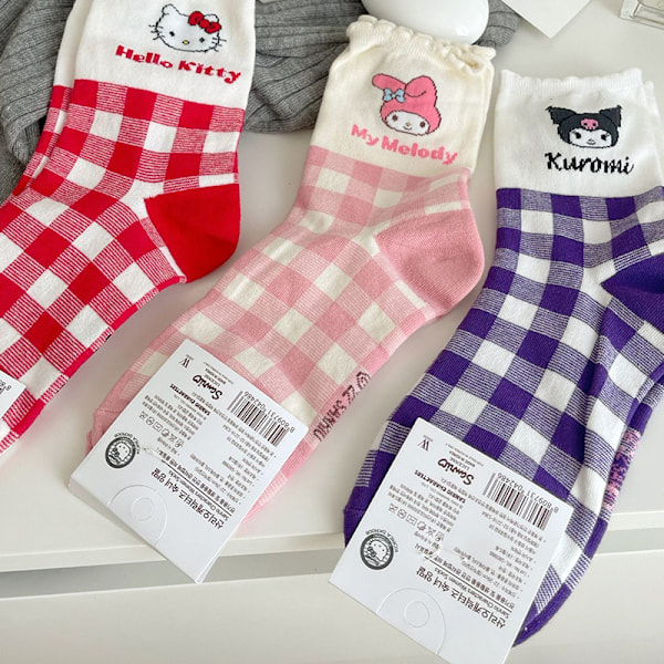 1 Par Sanrio Sokker Tegneserie Anime Barn Spedbarn Bomull Varm A4
