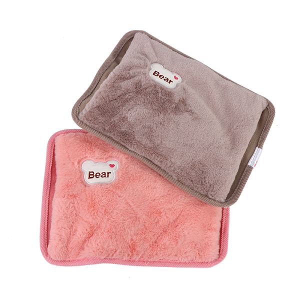 Lämpövesipussi Sähkölataus Lämmitys Ladattava lämmitin Pink